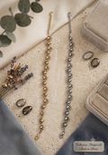 Bracciali in acciaio disponibili nelle versioni color oro e argento